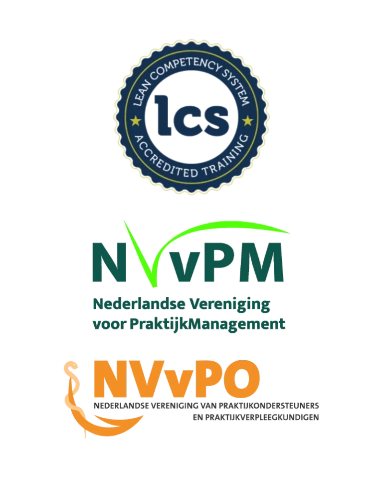 Diverse logo's accreditatie